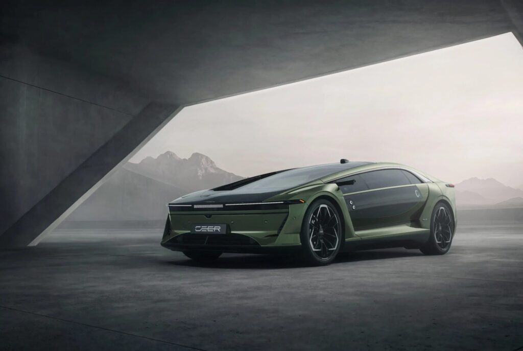 CEER Exobot Sedan Green Architectural