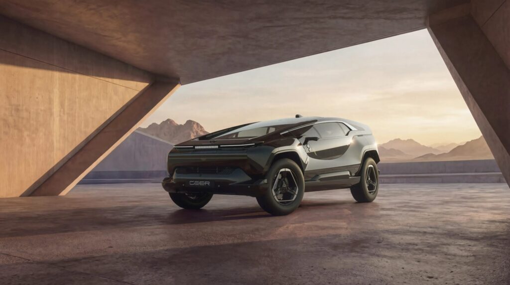 CEER Exobot SUV Harrat Grey