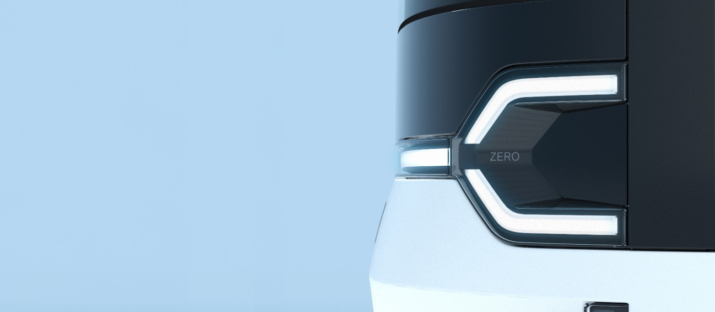Volta Zero headlight detail